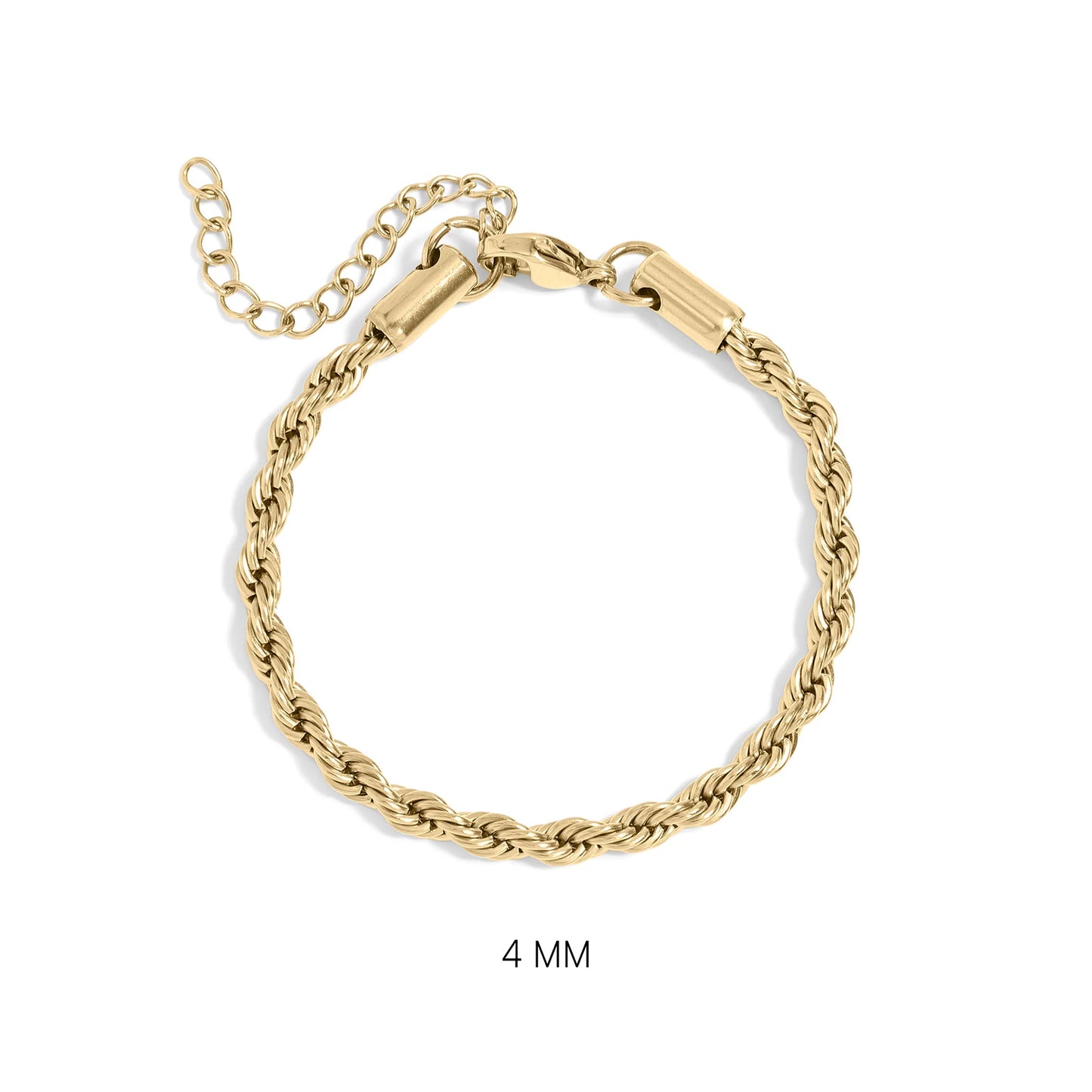 Twisted Rope Bracelet - Classic - Lauren Riley Jewelry