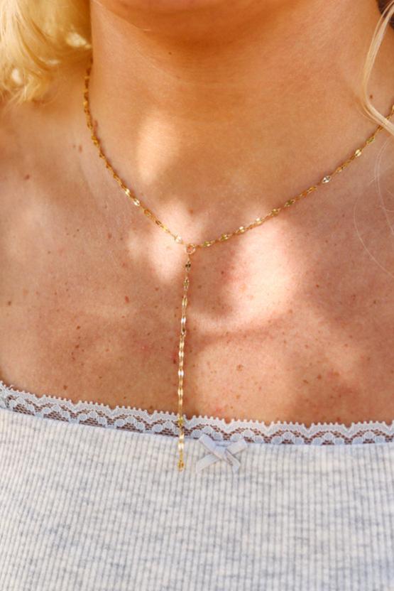 Shimmering Drop Necklace - Lauren Riley Jewelry