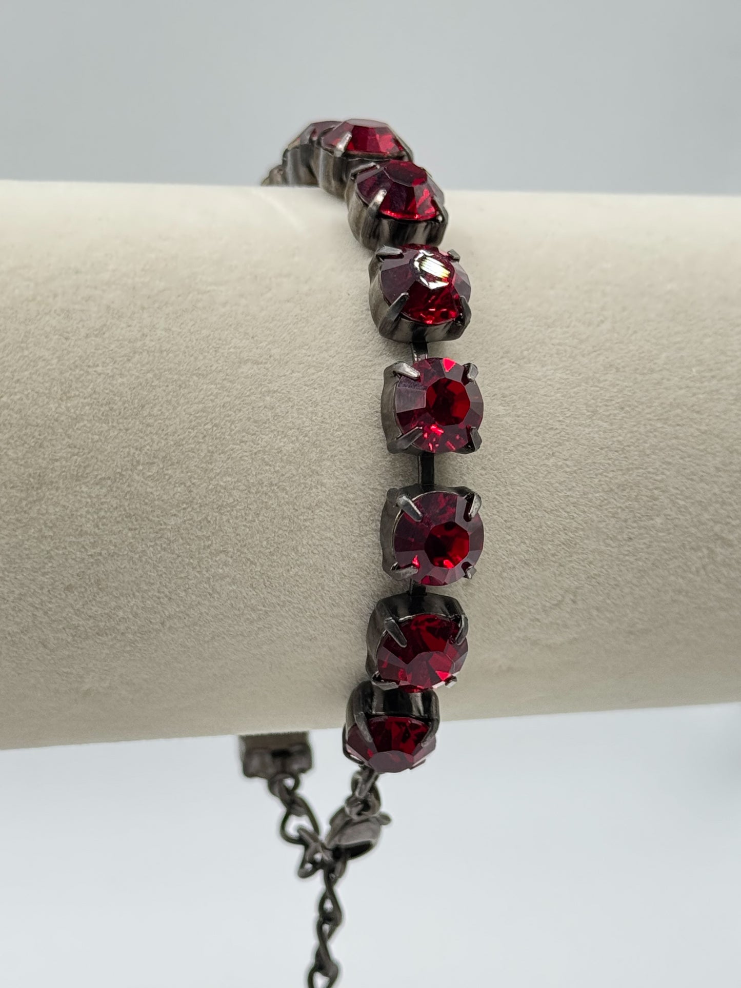 Cherry Noir Bracelet - Lauren Riley Jewelry