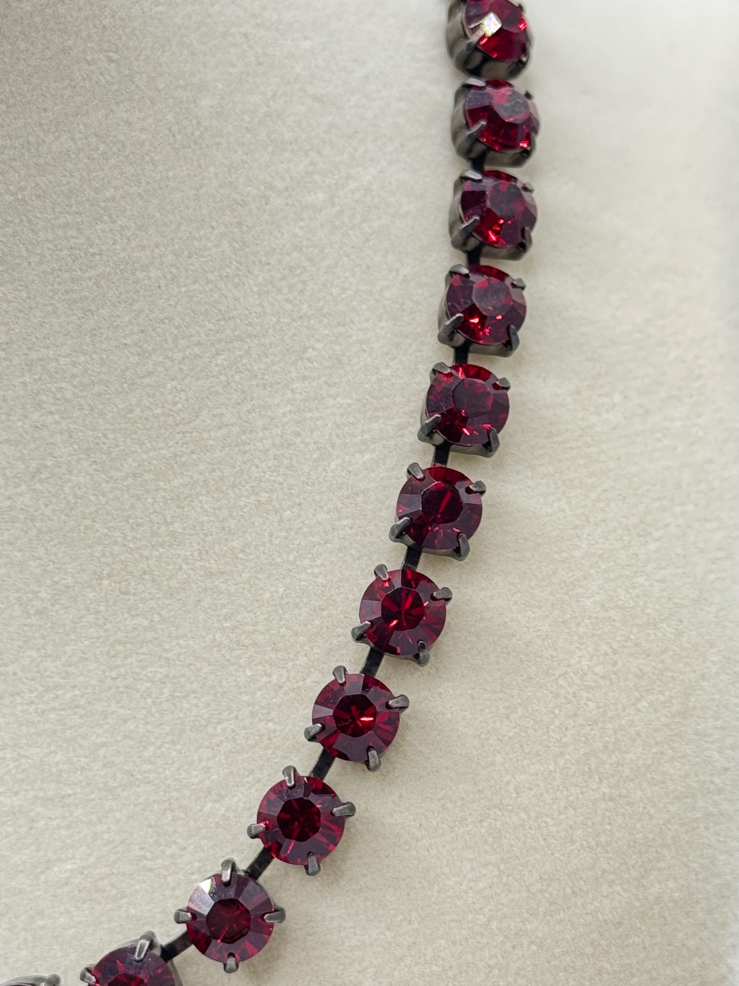 Cherry Noir Necklace - Lauren Riley Jewelry