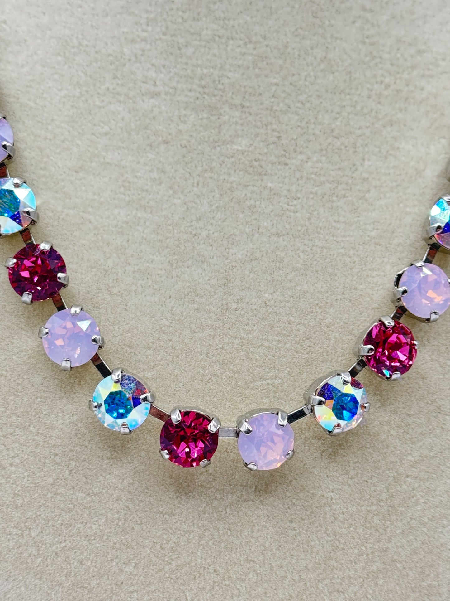 Pink Iridescent Dream Necklace - Lauren Riley Jewelry