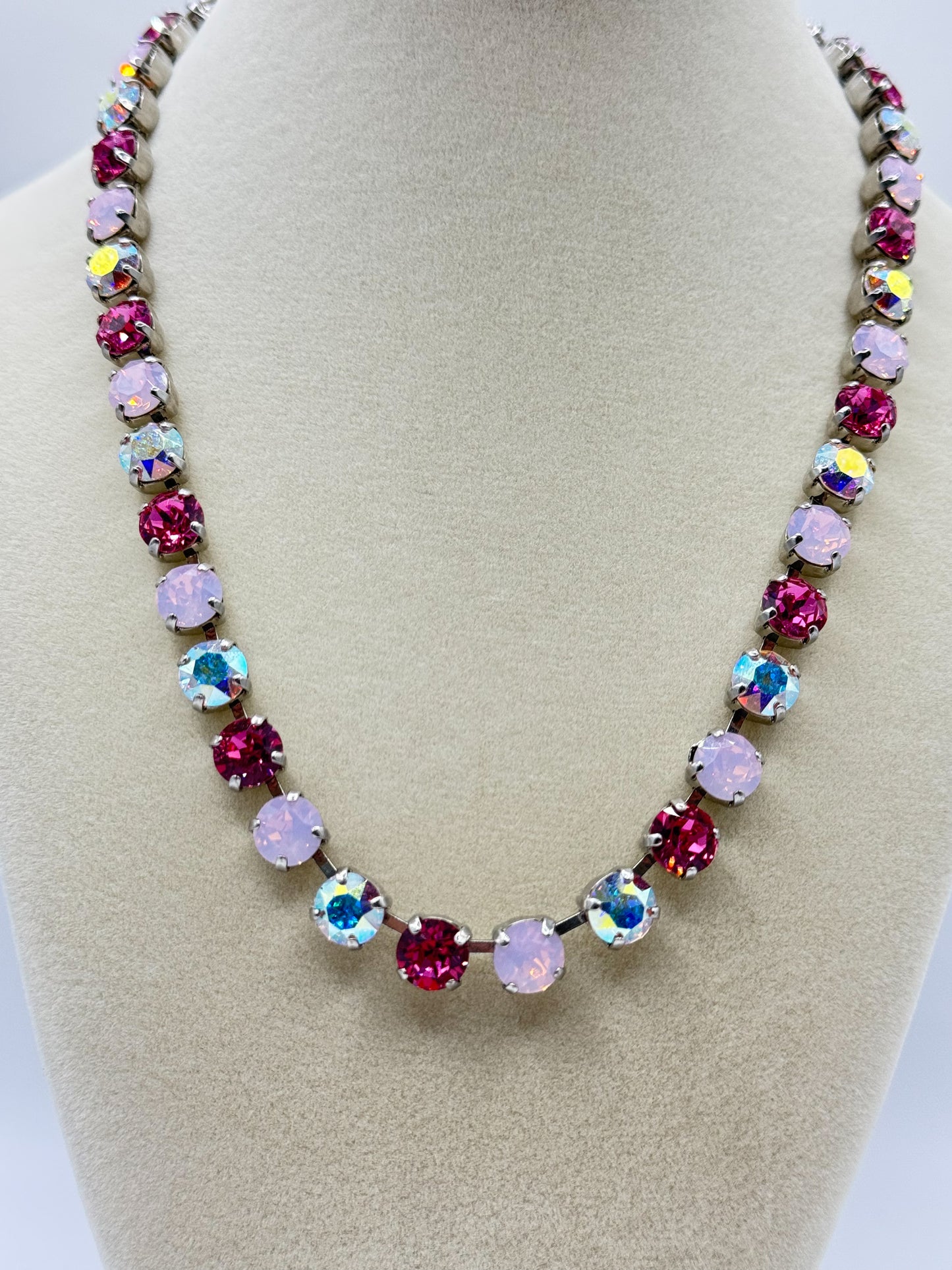Pink Iridescent Dream Necklace - Lauren Riley Jewelry