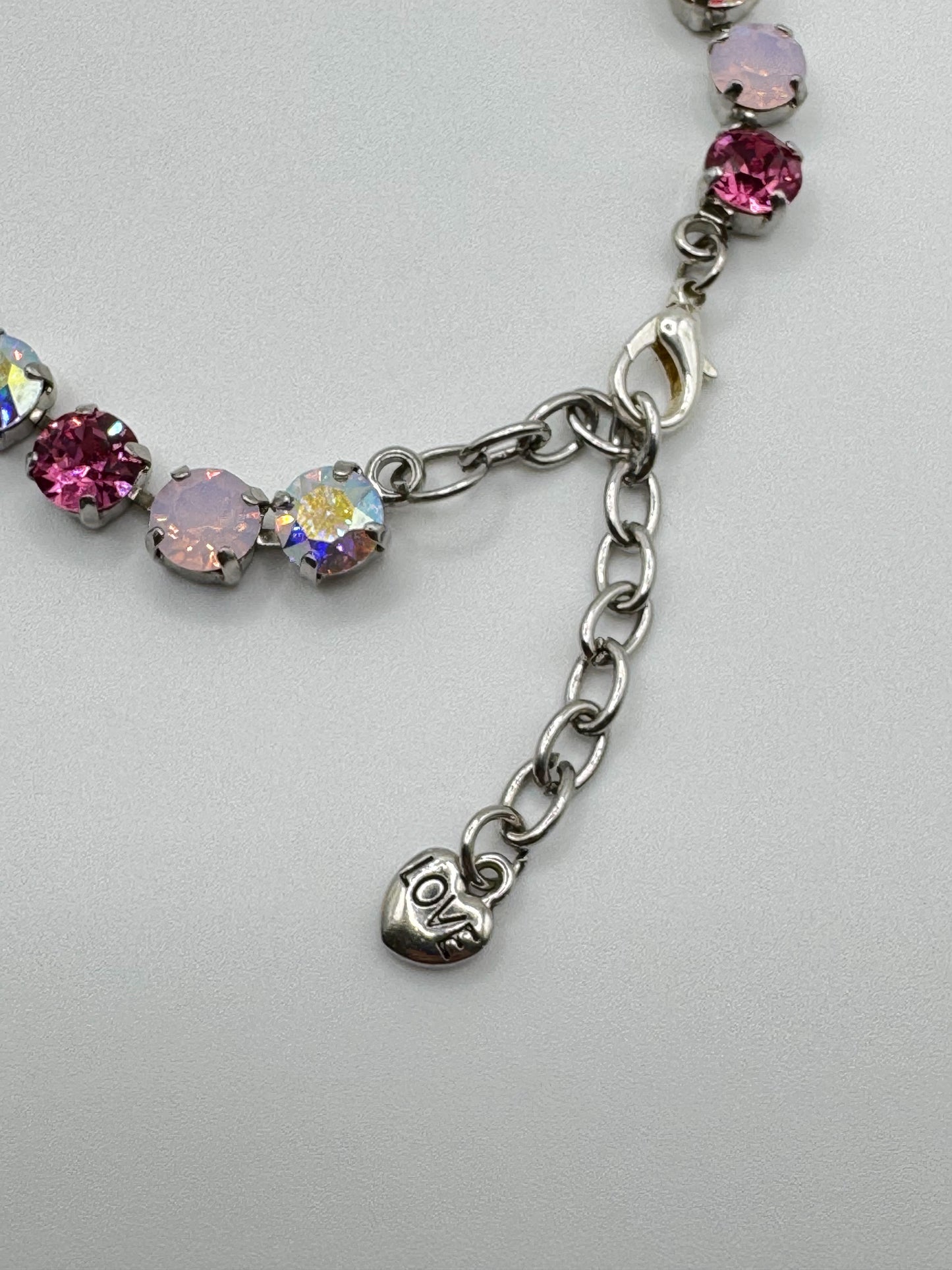Pink Iridescent Dream Necklace - Lauren Riley Jewelry
