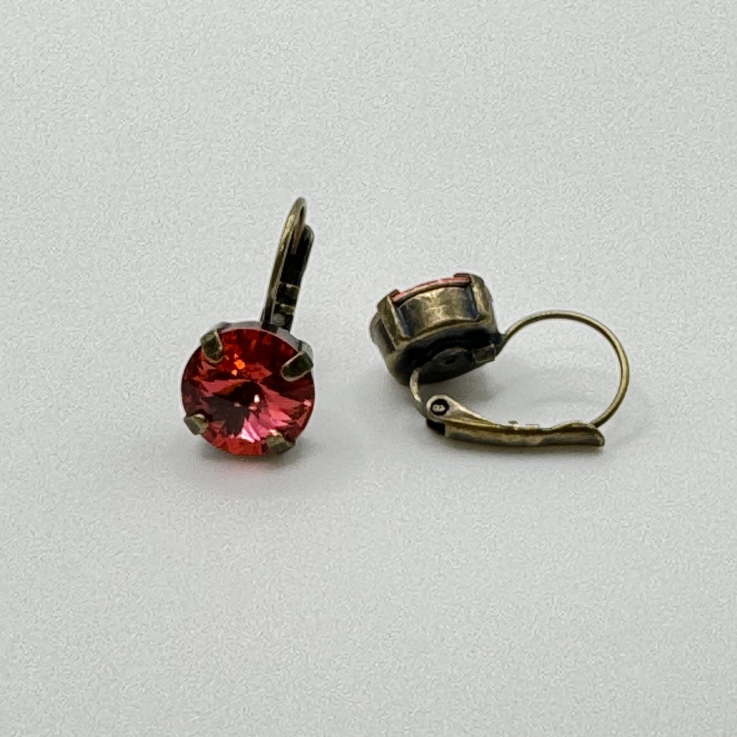 Golden Peach Earrings - Lauren Riley Jewelry