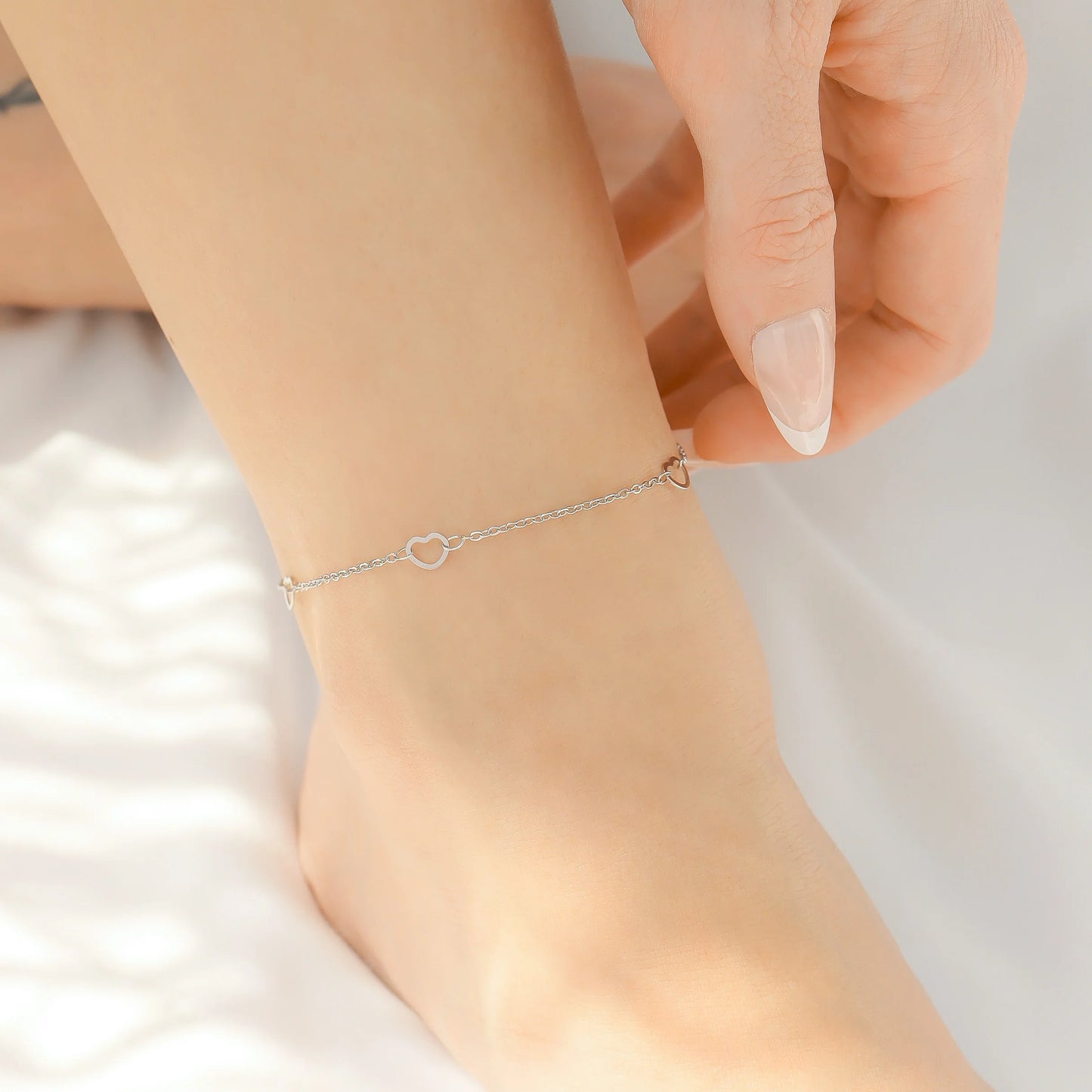 Heart Anklet