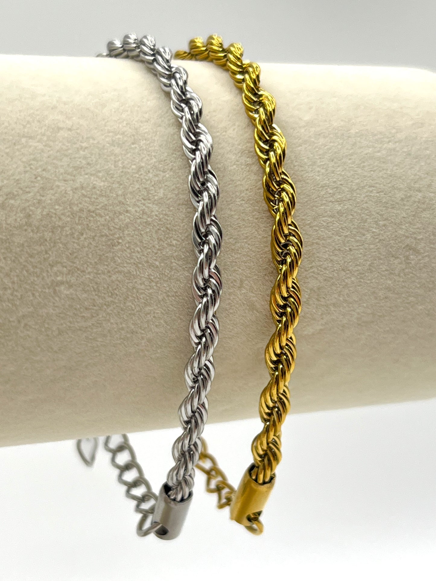 Twisted Rope Bracelet - Classic - Lauren Riley Jewelry