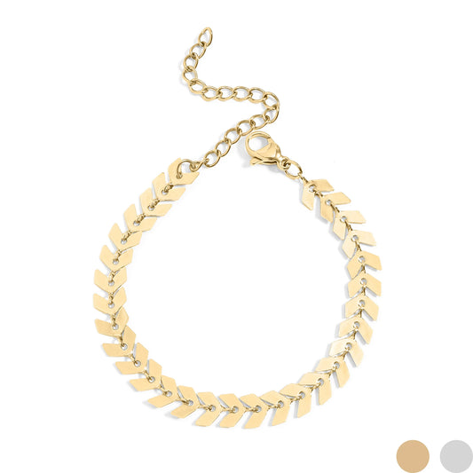 V-Link Bracelet - Lauren Riley Jewelry