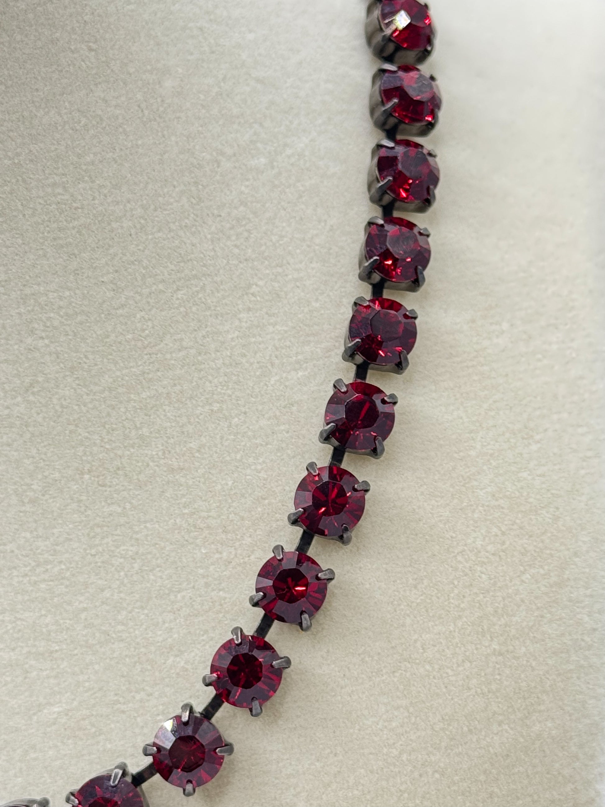 Cherry Noir Necklace - Lauren Riley Jewelry