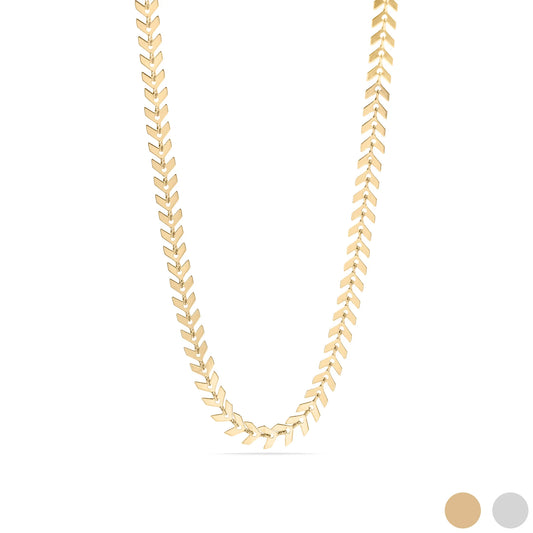 V-Link Necklace - Lauren Riley Jewelry