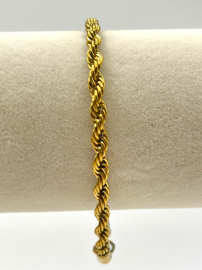 Twisted Rope Bracelet - Classic - Lauren Riley Jewelry