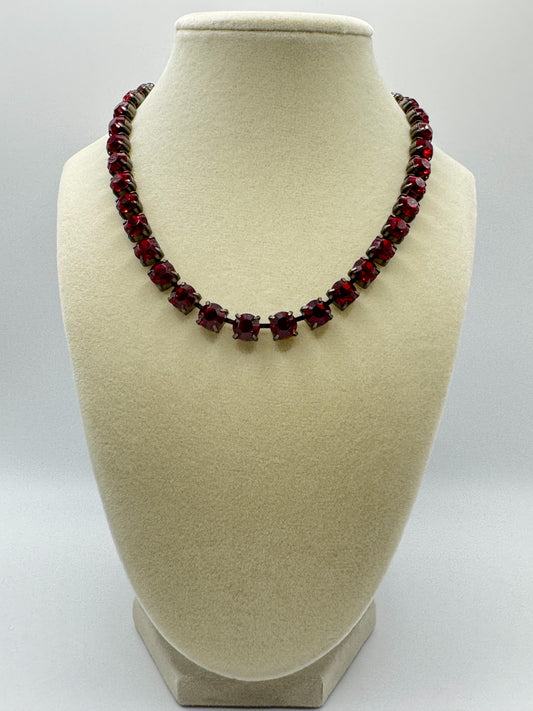 Cherry Noir Necklace - Lauren Riley Jewelry