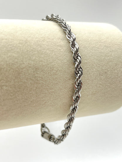 Twisted Rope Bracelet - Classic - Lauren Riley Jewelry