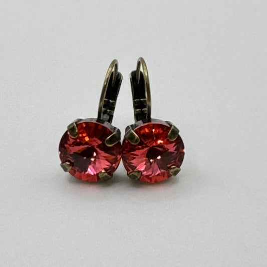 Golden Peach Earrings - Lauren Riley Jewelry