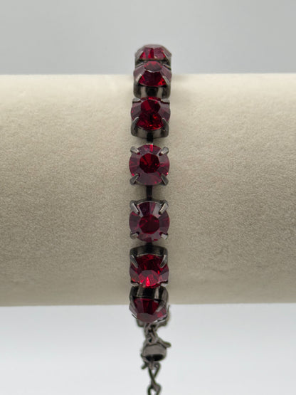 Cherry Noir Bracelet - Lauren Riley Jewelry