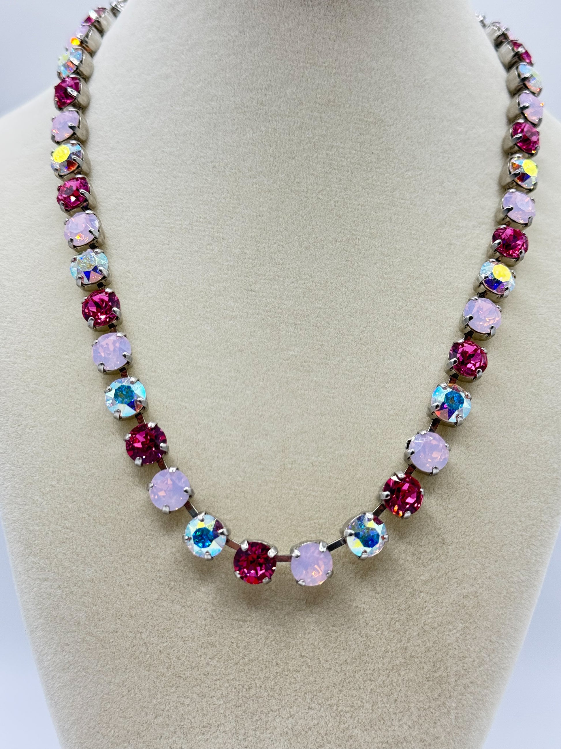 Pink Iridescent Dream Necklace - Lauren Riley Jewelry