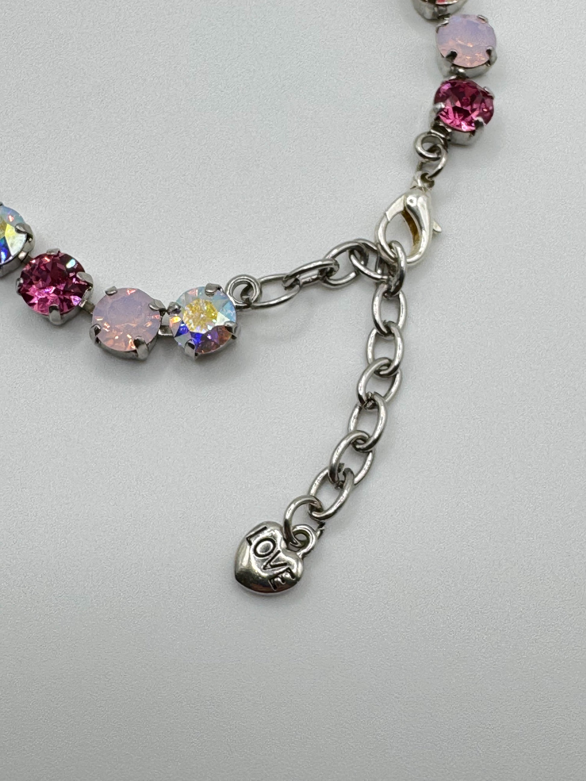 Pink Iridescent Dream Necklace - Lauren Riley Jewelry