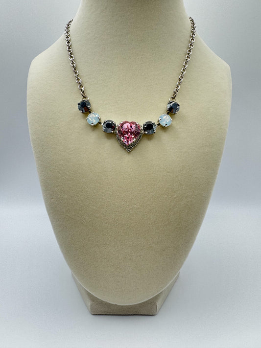 Allure Heart Necklace - Lauren Riley Jewelry