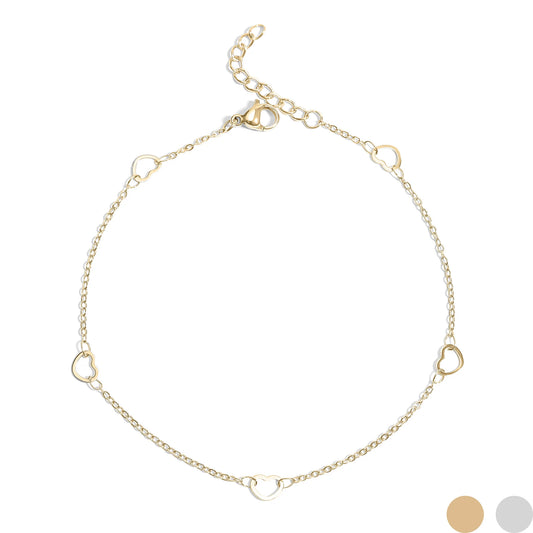 Heart Anklet