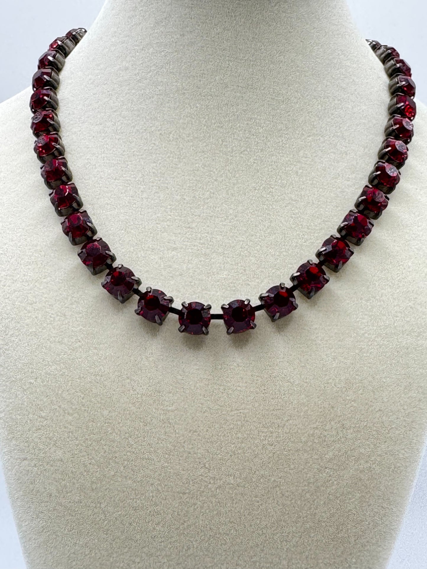 Cherry Noir Necklace - Lauren Riley Jewelry