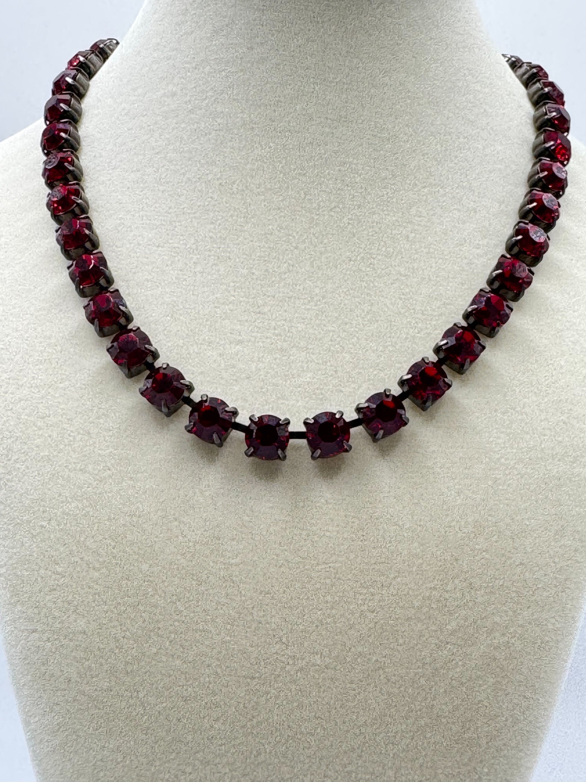 Cherry Noir Necklace - Lauren Riley Jewelry