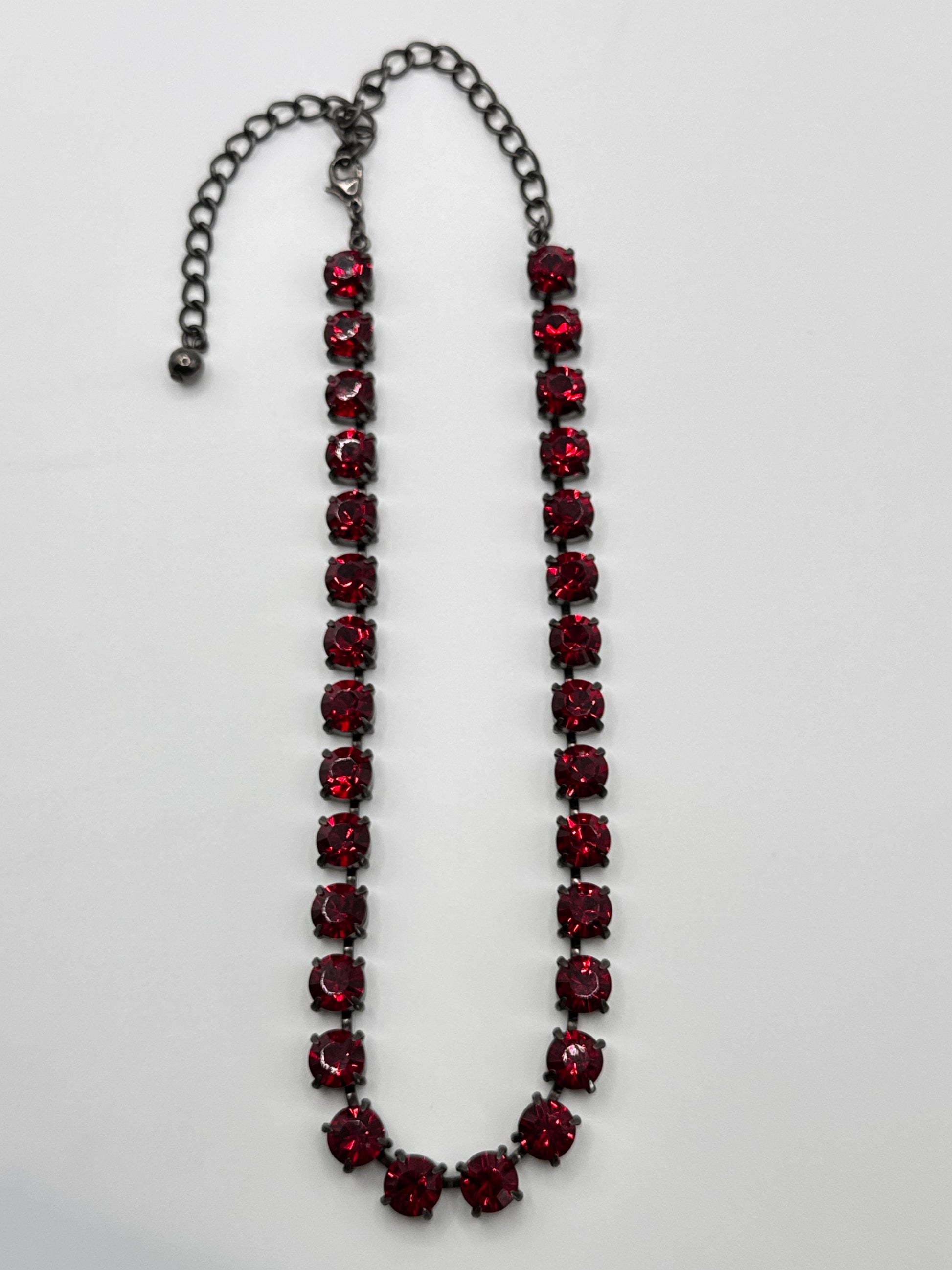 Cherry Noir Necklace - Lauren Riley Jewelry