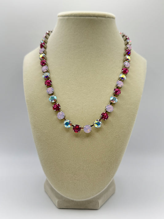 Pink Iridescent Dream Necklace - Lauren Riley Jewelry