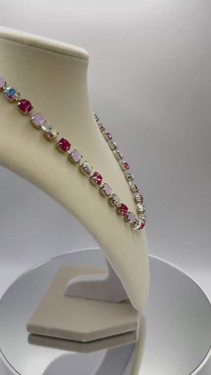 Pink Iridescent Dream Necklace